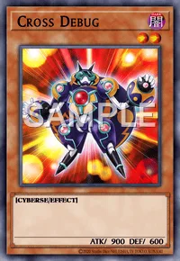 Cross Debug, Yu-Gi-Oh! card, DARK