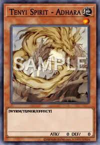 Tenyi Spirit - Adhara, Yu-Gi-Oh! card, EARTH