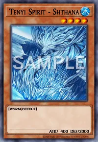 Tenyi Spirit - Shthana, Yu-Gi-Oh! card, WATER