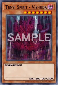 Tenyi Spirit - Vishuda, Yu-Gi-Oh! card, DARK