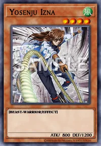 Yosenju Izna, Yu-Gi-Oh! card, WIND