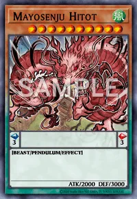 Mayosenju Hitot, Yu-Gi-Oh! card, WIND