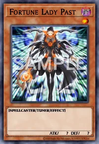 Fortune Lady Past, Yu-Gi-Oh! card, DARK