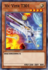Vic Viper T301, Yu-Gi-Oh! card, LIGHT