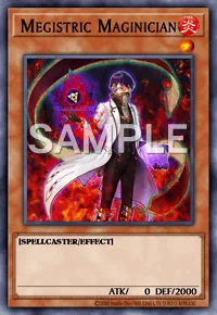 Megistric Maginician, Yu-Gi-Oh! card, FIRE