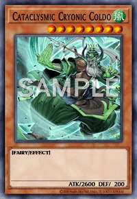 Cataclysmic Cryonic Coldo, Yu-Gi-Oh! card, WIND