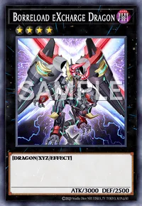 Borreload eXcharge Dragon, Yu-Gi-Oh! card, DARK