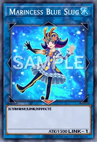 Marincess Blue Slug, Yu-Gi-Oh! card, WATER