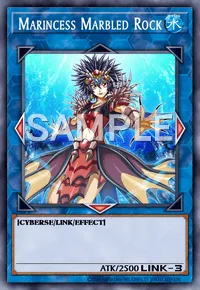 Marincess Marbled Rock, Yu-Gi-Oh! card, WATER