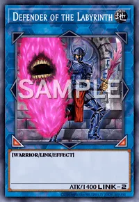 Defender of the Labyrinth, Yu-Gi-Oh! card, EARTH