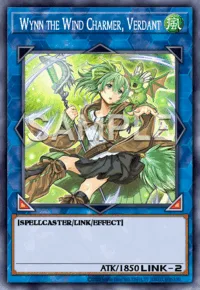 Wynn the Wind Charmer, Verdant, Yu-Gi-Oh! card, WIND