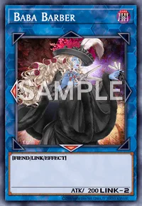Baba Barber, Yu-Gi-Oh! card, DARK