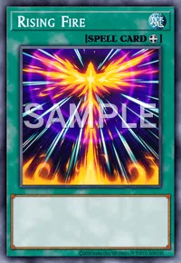 Rising Fire, Yu-Gi-Oh! card, SPELL