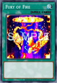 Fury of Fire, Yu-Gi-Oh! card, SPELL