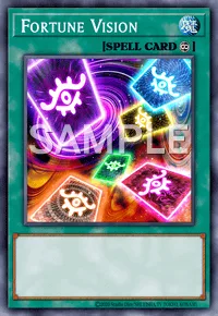 Fortune Vision, Yu-Gi-Oh! card, SPELL