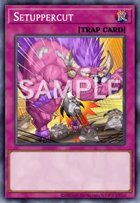 Setuppercut, Yu-Gi-Oh! card, TRAP