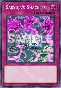 Saryuja's Shackles, Yu-Gi-Oh! card, TRAP