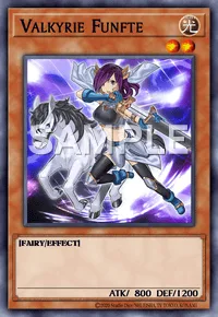 Valkyrie Funfte, Yu-Gi-Oh! card, LIGHT