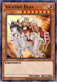 Valkyrie Erda, Yu-Gi-Oh! card, LIGHT