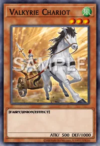 Valkyrie Chariot, Yu-Gi-Oh! card, WIND