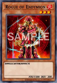 Rogue of Endymion, Yu-Gi-Oh! card, FIRE