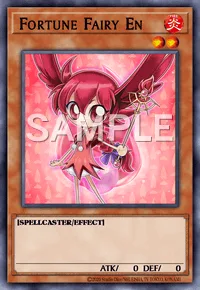 Fortune Fairy En, Yu-Gi-Oh! card, FIRE
