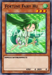 Fortune Fairy Hu, Yu-Gi-Oh! card, WIND