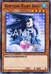 Fortune Fairy Swee, Yu-Gi-Oh! card, WATER
