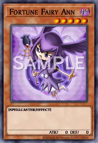 Fortune Fairy Ann, Yu-Gi-Oh! card, DARK