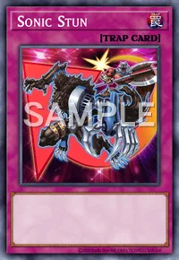 Sonic Stun, Yu-Gi-Oh! card, TRAP