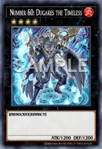 Number 60: Dugares the Timeless, Yu-Gi-Oh! card, FIRE