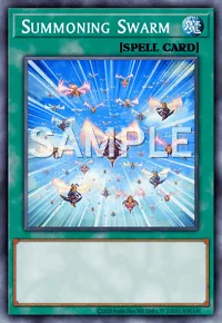 Summoning Swarm, Yu-Gi-Oh! card, SPELL