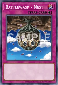 Battlewasp - Nest, Yu-Gi-Oh! card, TRAP