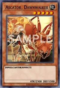 Ascator, Dawnwalker, Yu-Gi-Oh! card, EARTH