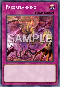 Predaplanning, Yu-Gi-Oh! card, TRAP