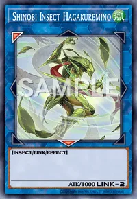 Shinobi Insect Hagakuremino, Yu-Gi-Oh! card, WIND