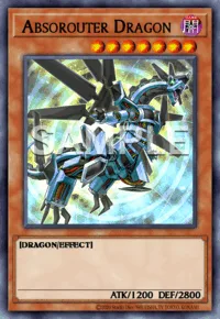 Absorouter Dragon, Yu-Gi-Oh! card, DARK