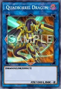 Quadborrel Dragon, Yu-Gi-Oh! card, DARK