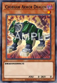 Chobham Armor Dragon, Yu-Gi-Oh! card, DARK