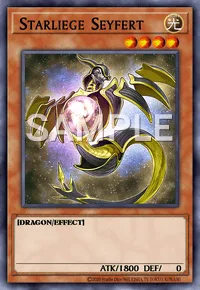 Starliege Seyfert, Yu-Gi-Oh! card, LIGHT