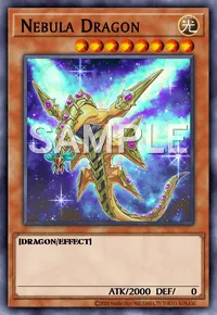 Nebula Dragon, Yu-Gi-Oh! card, LIGHT