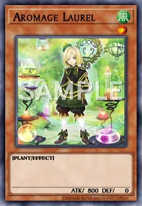 Aromage Laurel, Yu-Gi-Oh! card, WIND