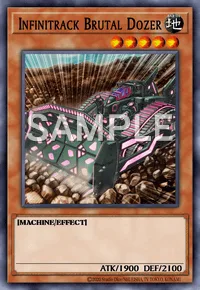 Infinitrack Brutal Dozer, Yu-Gi-Oh! card, EARTH