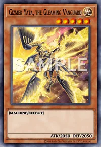 Gizmek Yata, the Gleaming Vanguard, Yu-Gi-Oh! card, LIGHT