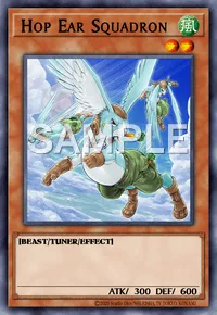 Hop Ear Squadron, Yu-Gi-Oh! card, WIND