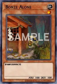 Bonze Alone, Yu-Gi-Oh! card, EARTH