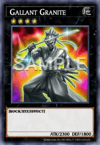 Gallant Granite, Yu-Gi-Oh! card, EARTH