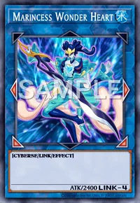 Marincess Wonder Heart, Yu-Gi-Oh! card, WATER