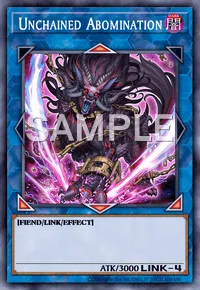 Unchained Abomination, Yu-Gi-Oh! card, DARK