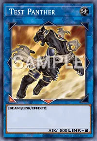 Test Panther, Yu-Gi-Oh! card, EARTH